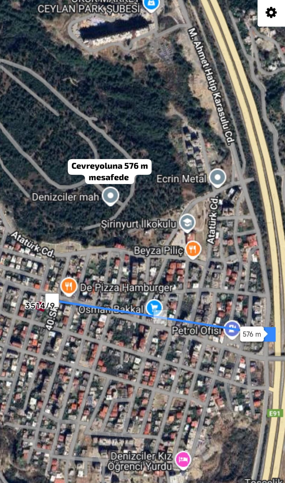5 kat imarlı  SATILIK arsa 276 M² Hatay / İskenderun / Denizciler Mh. - HATAY İSKENDERUN fotoğraf 2